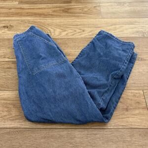 Vintage 80s Koret City Blues Denim Pants NO BUTTON